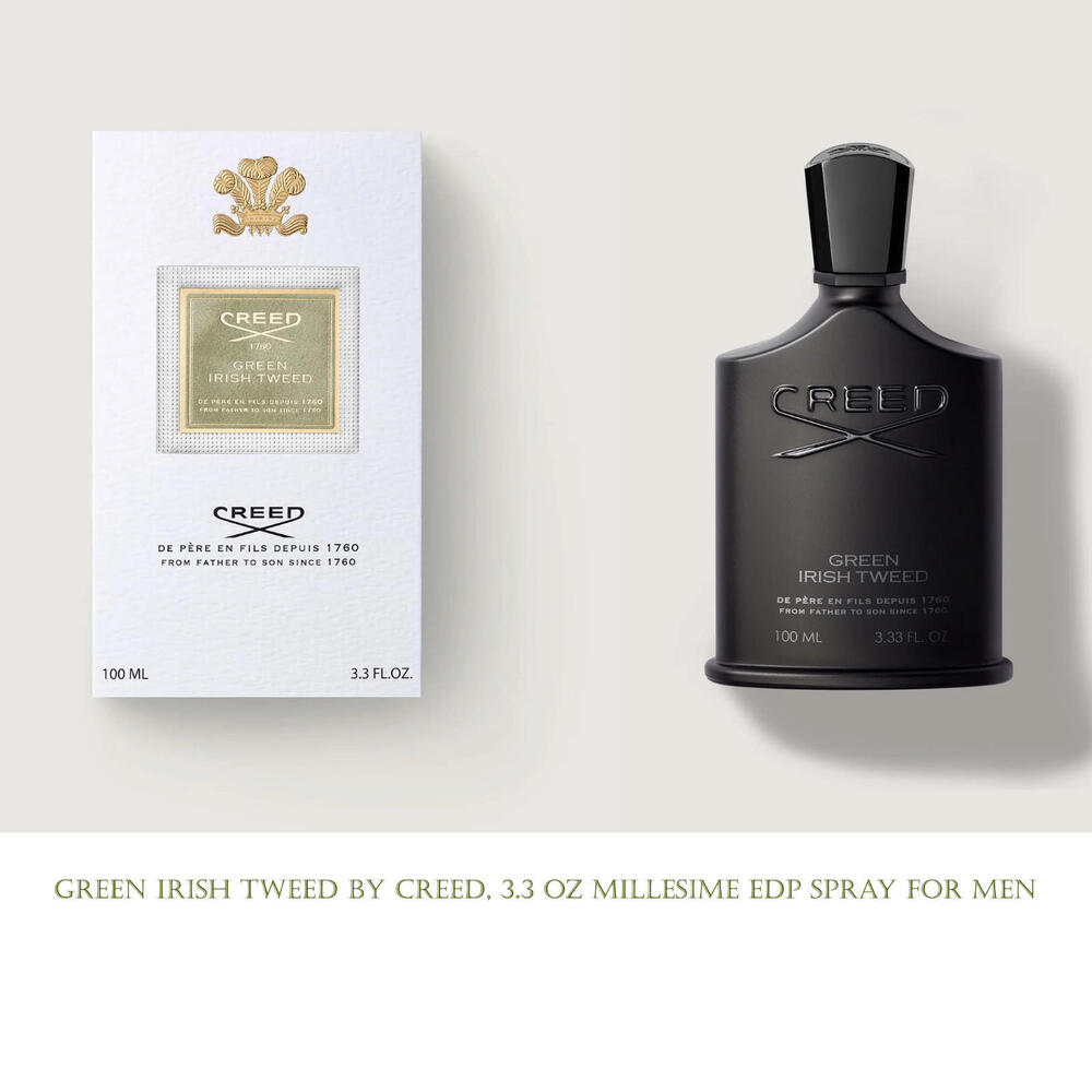 Green Irish Tweed by Creed,3.3oz Millesime EDP Spray for Men